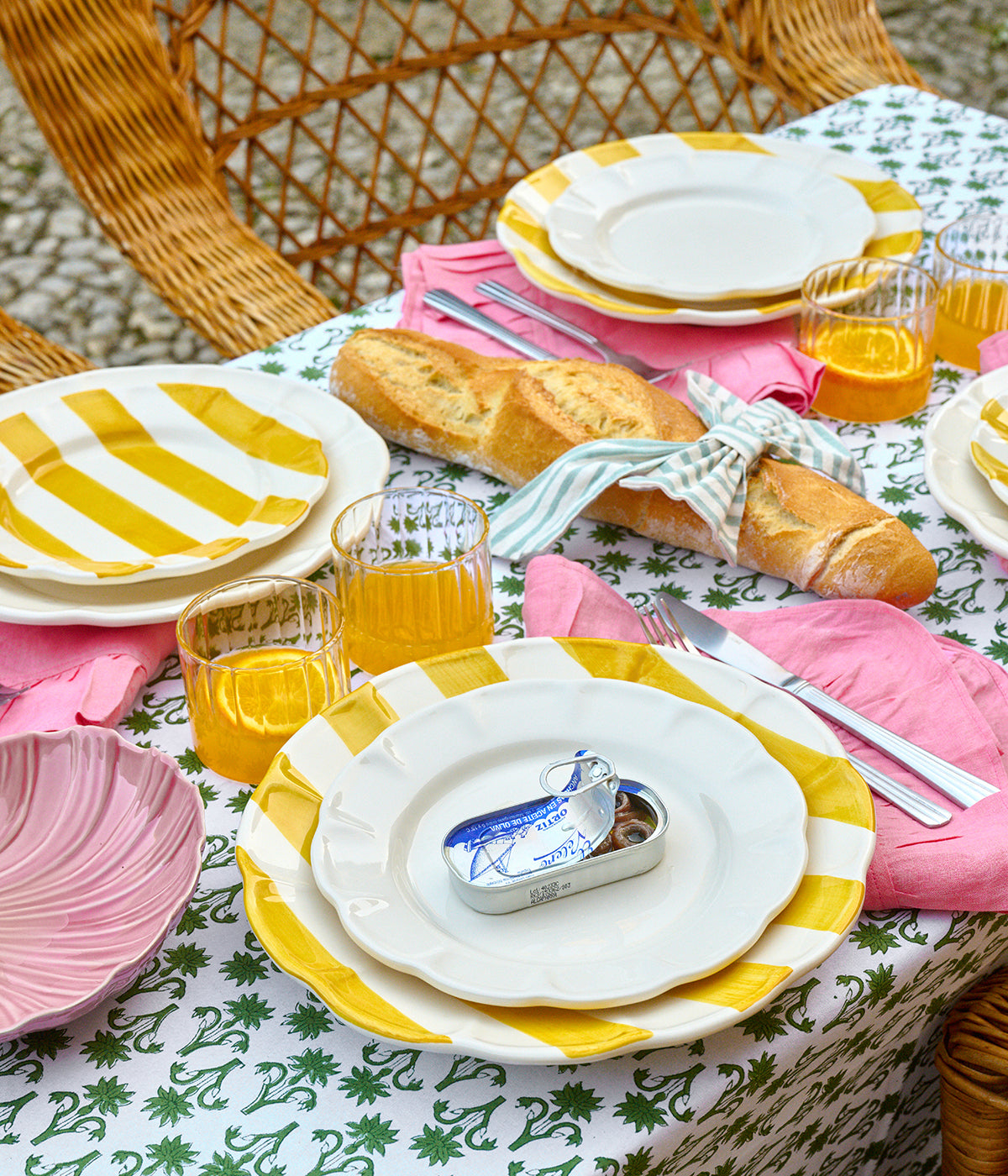 Lily tablecloth - Green