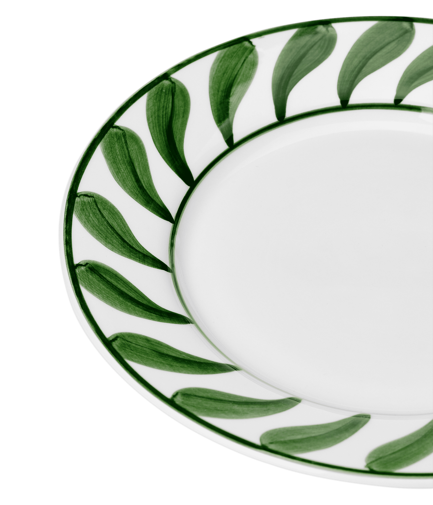 Swirl Dinner plate Green - 28 cm