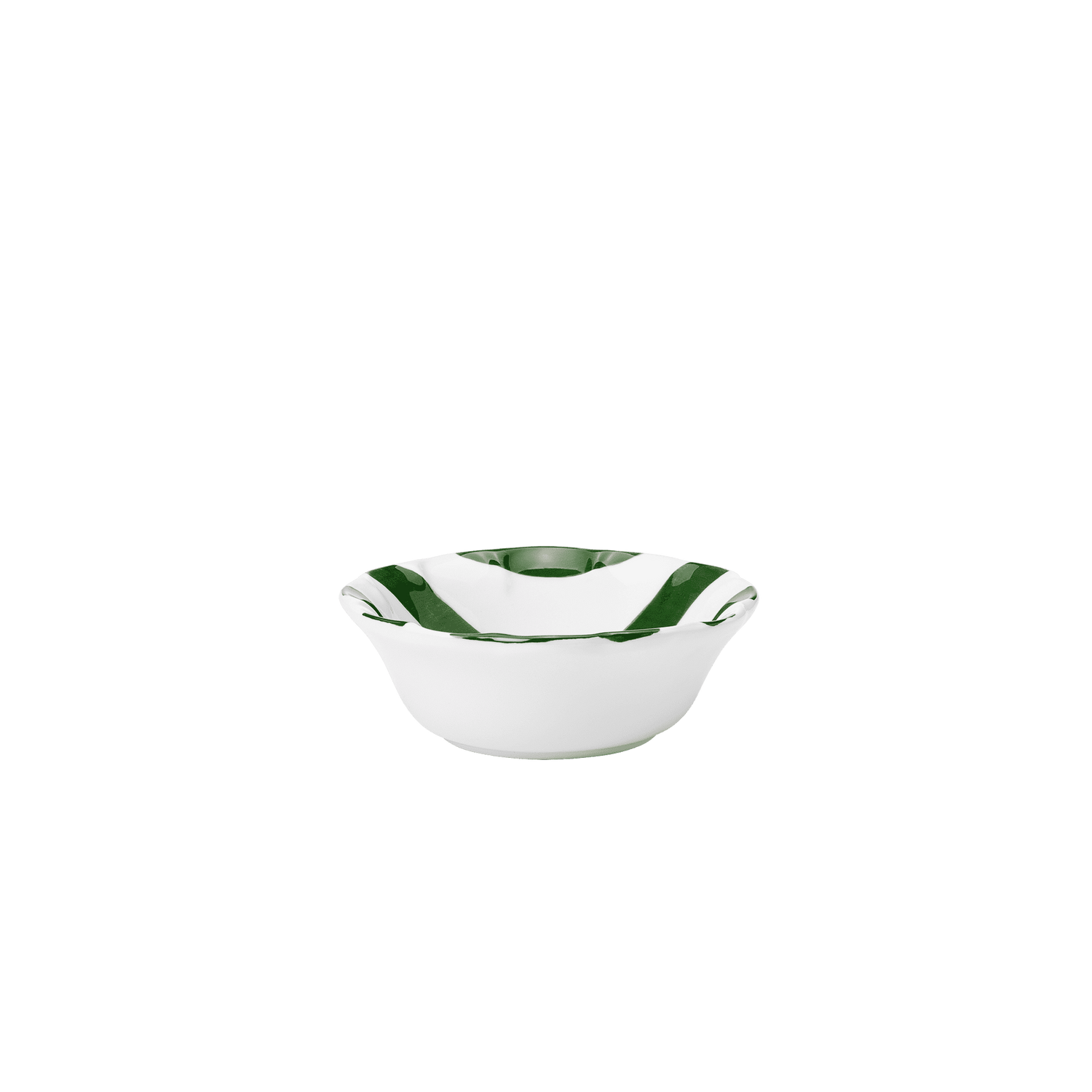 Stripe small Bowl Green - 15 cm