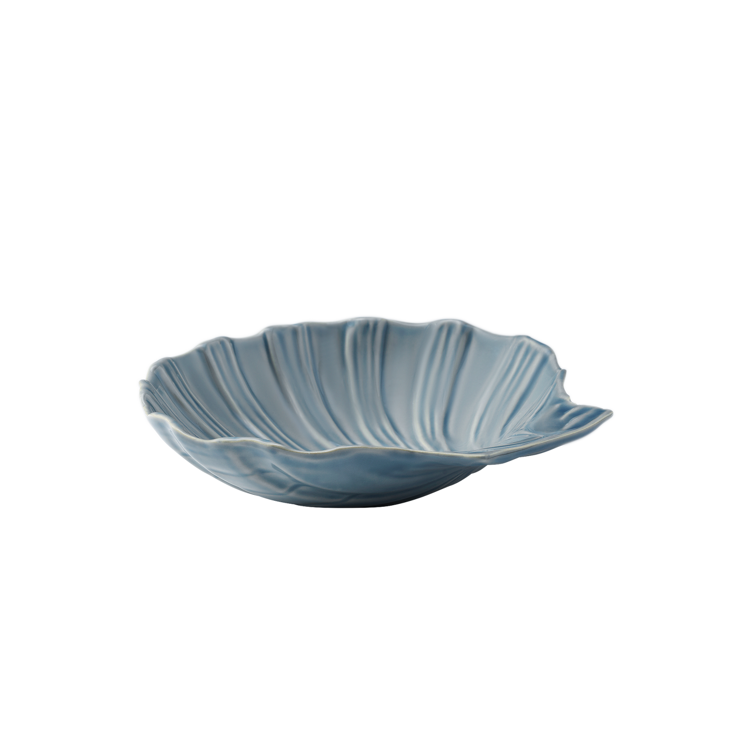 Shell Bowl - Light Blue 20x18 cm