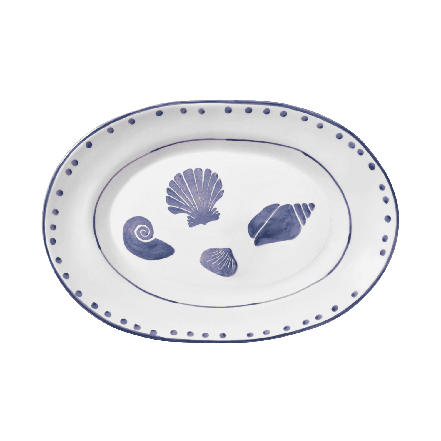 Marine Serving plate - Blue 28 cm