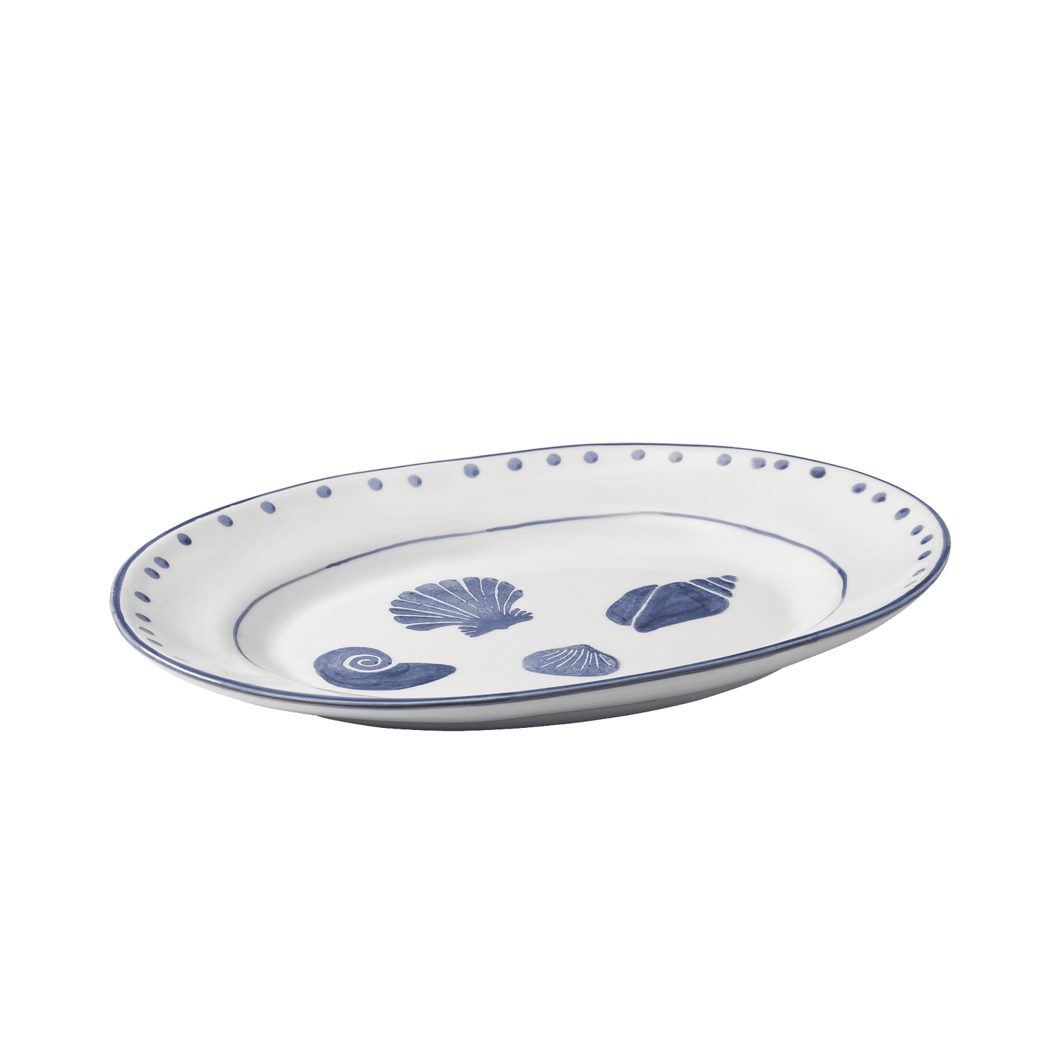 Marine Serving plate - Blue 28 cm