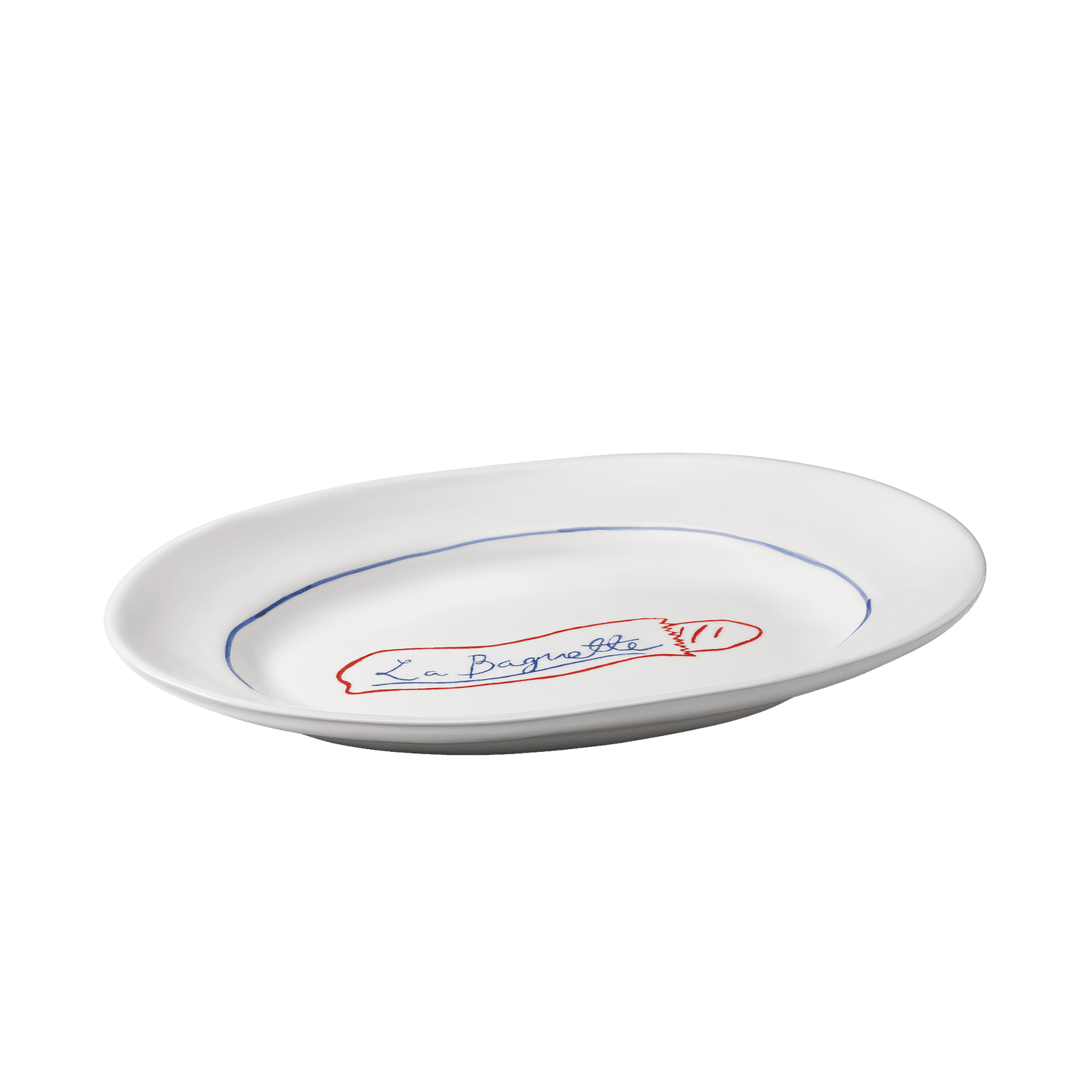 Picnic Serving plate - Red 28 cm