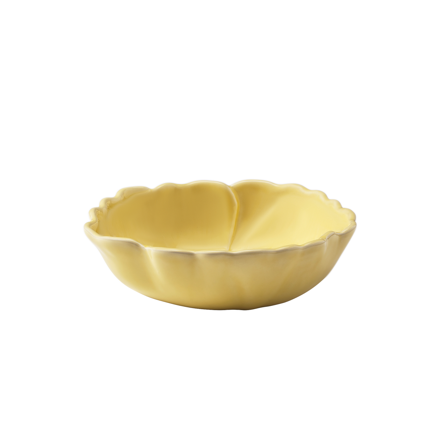 Poppy Large Bowl - Yellow 18 cm