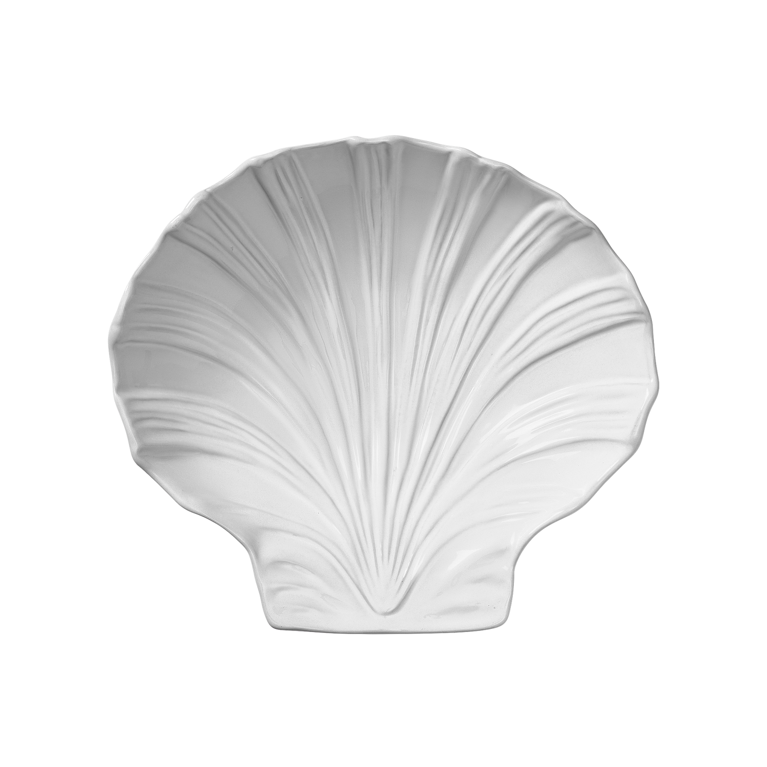 Shell Large Bowl - Offwhite 31x35 cm