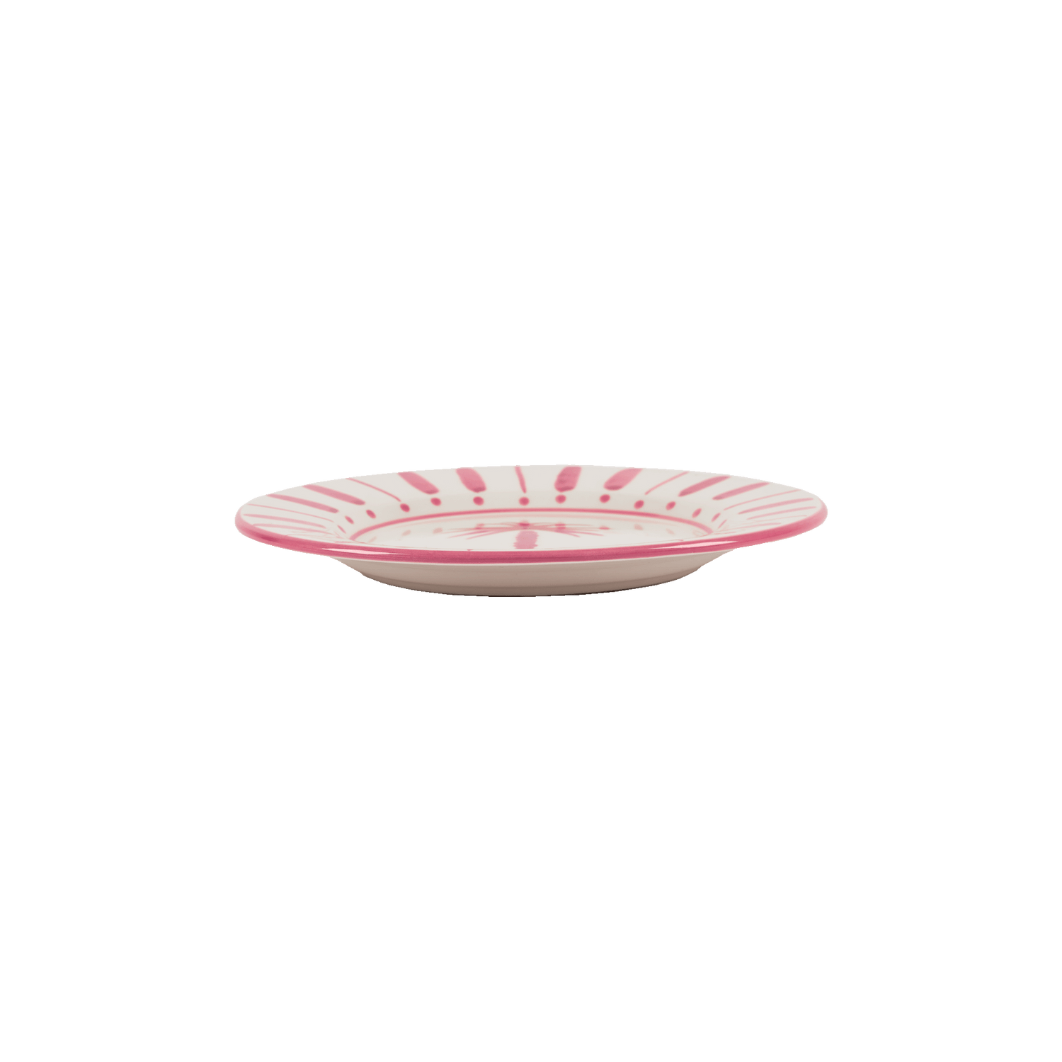 Cannes salad plate - Dark pink 22 cm