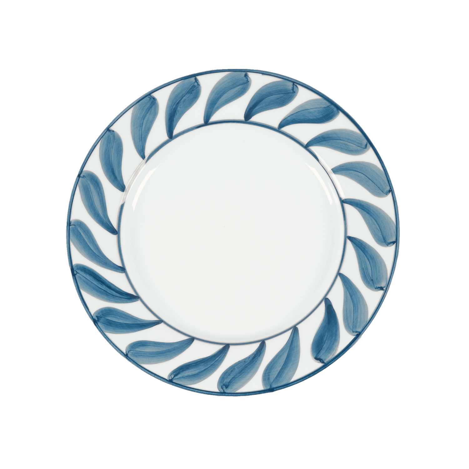 Swirl dinner plate - Blue 28 cm