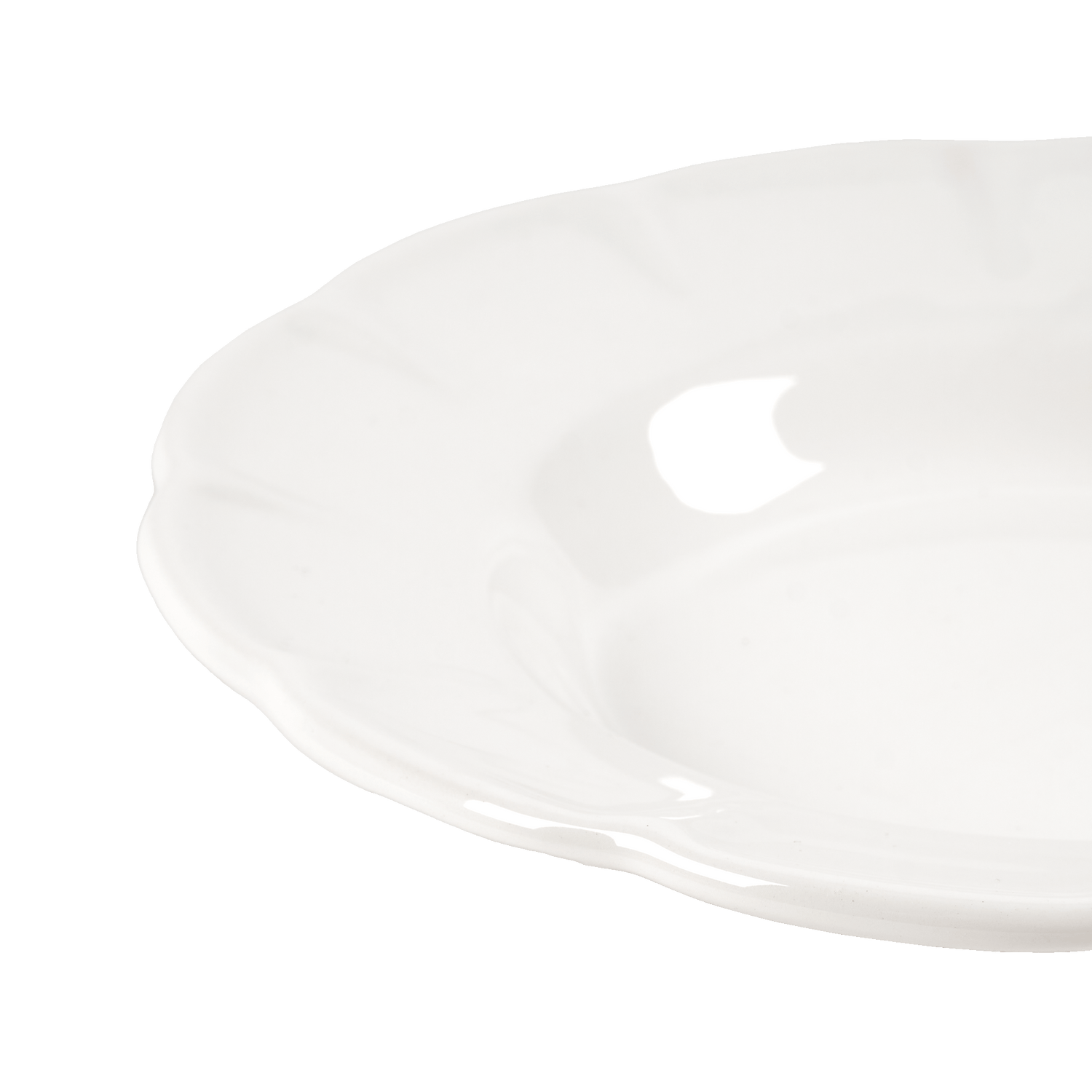 Everyday charm dinner plate - Offwhite 27 cm