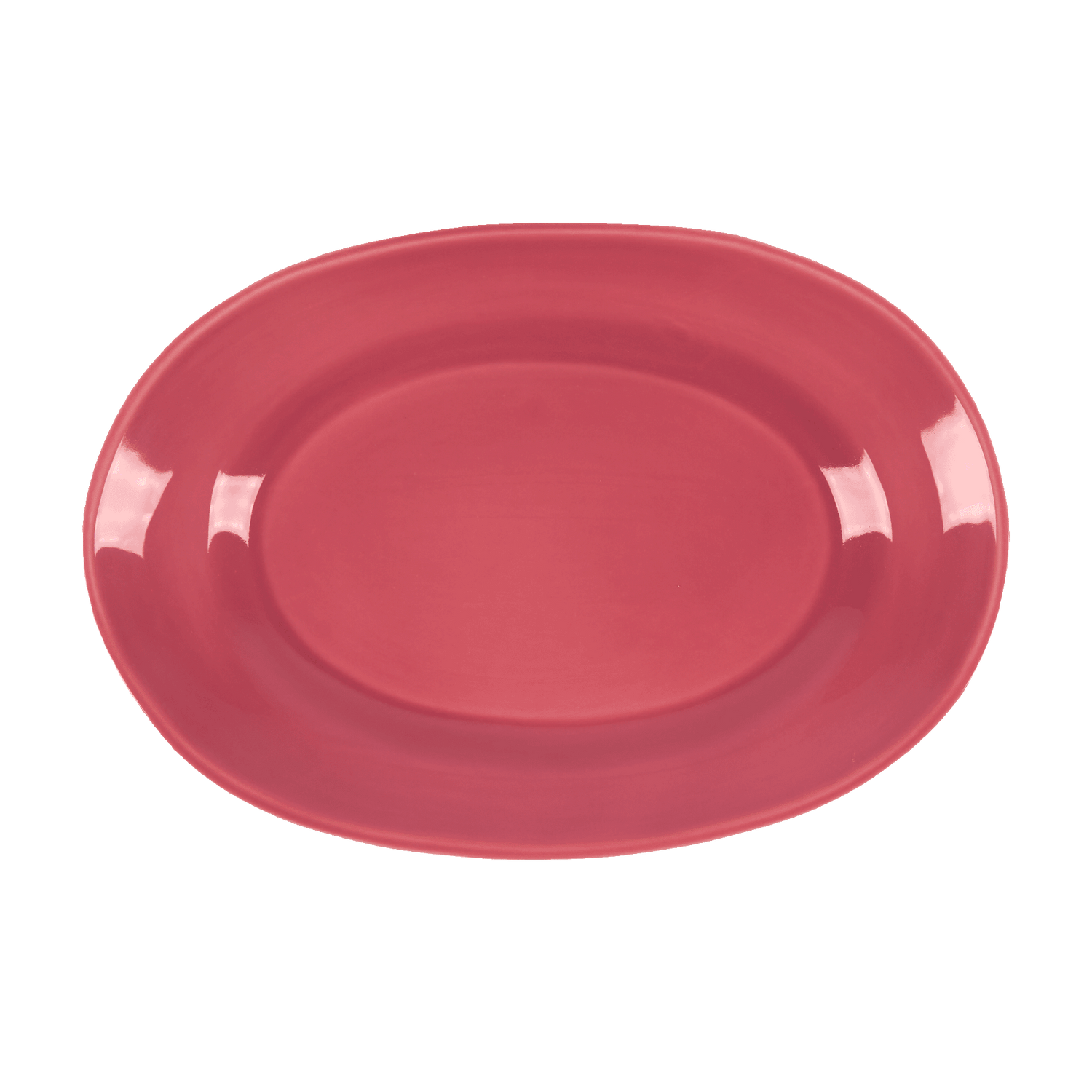 Classic serving plate - Dark pink 38 cm