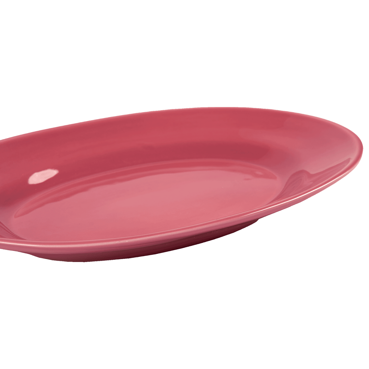 Classic serving plate - Dark pink 38 cm