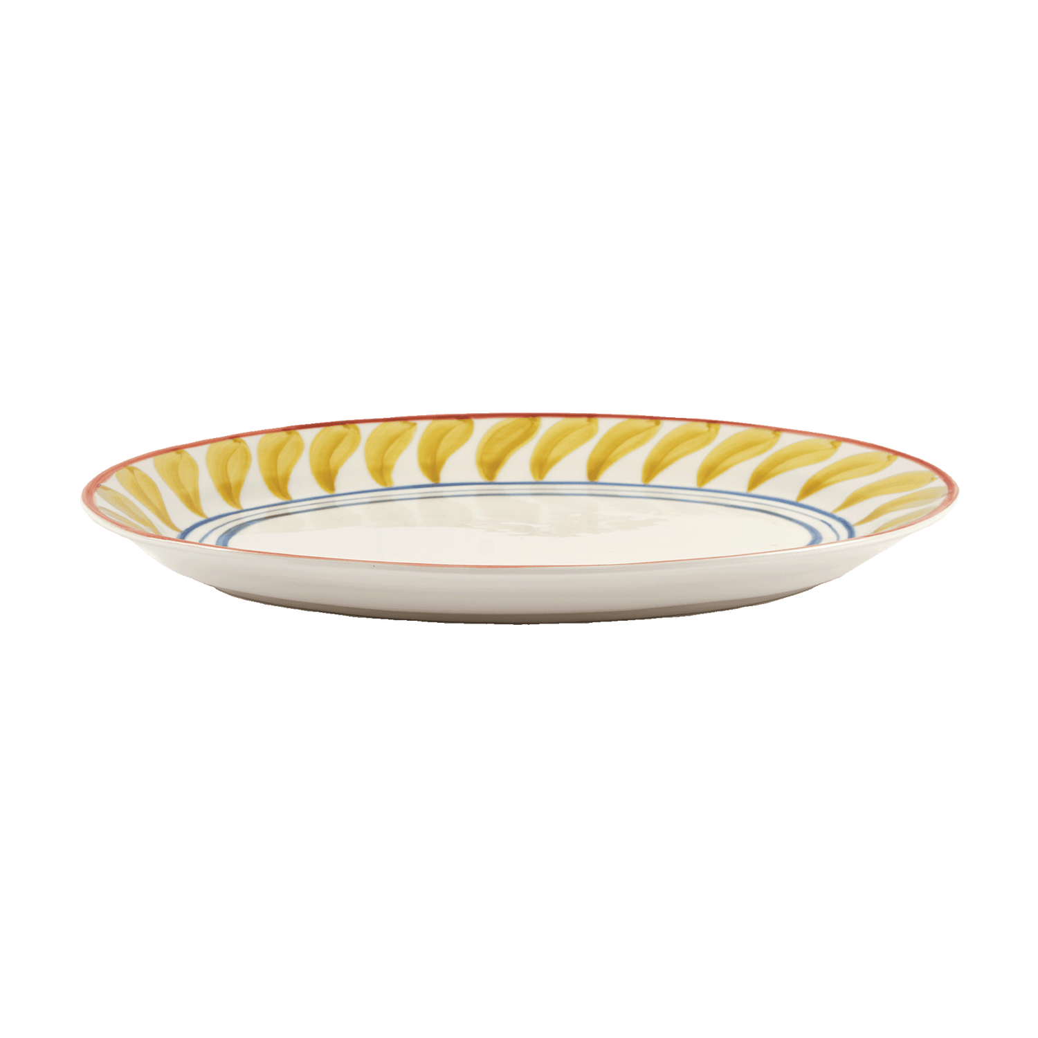 Swirl serving plate - Multi 32 cm