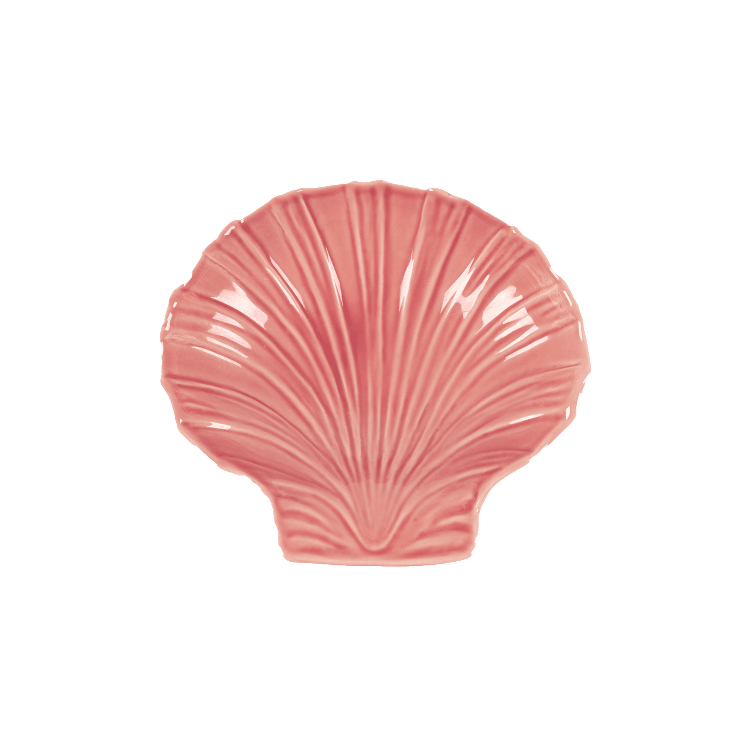 Shell liten skål - Mörkrosa 20x18 cm