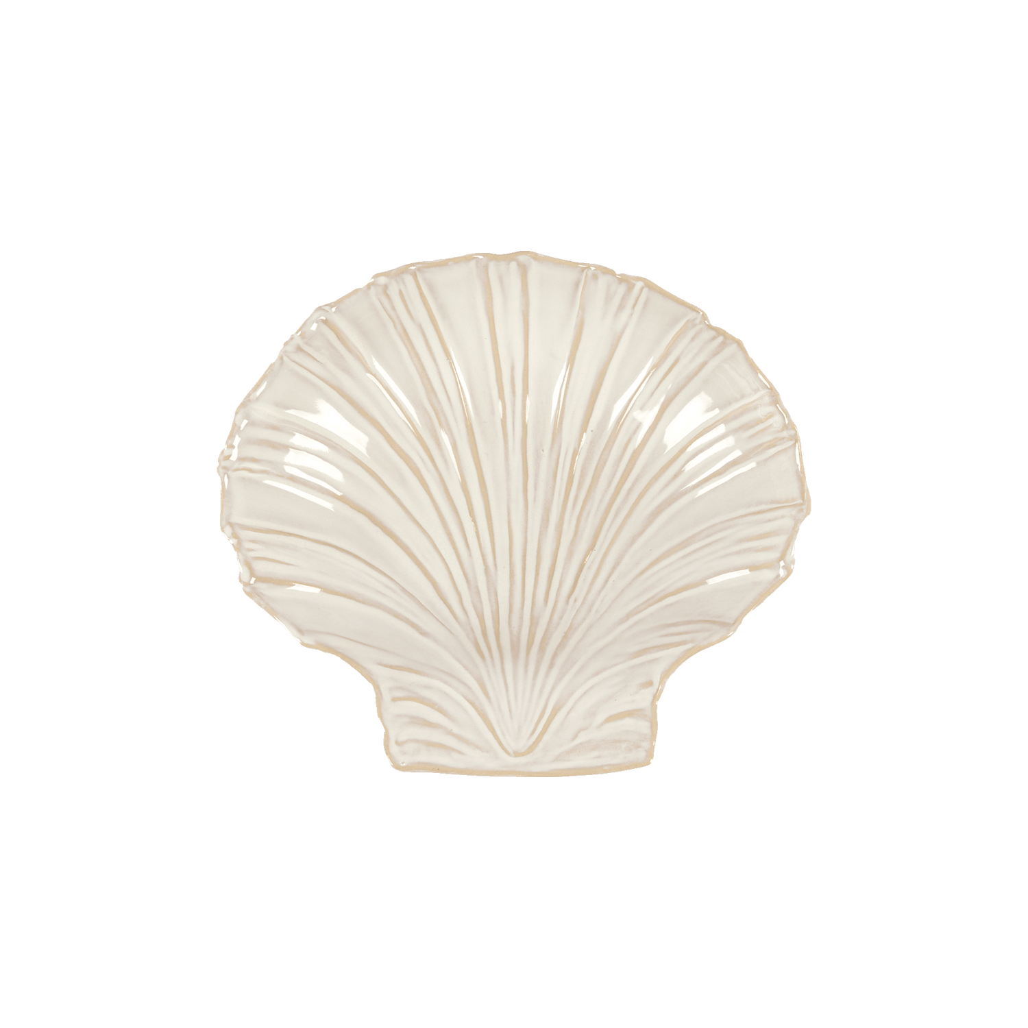 Shell small bowl - Offwhite 20x18 cm
