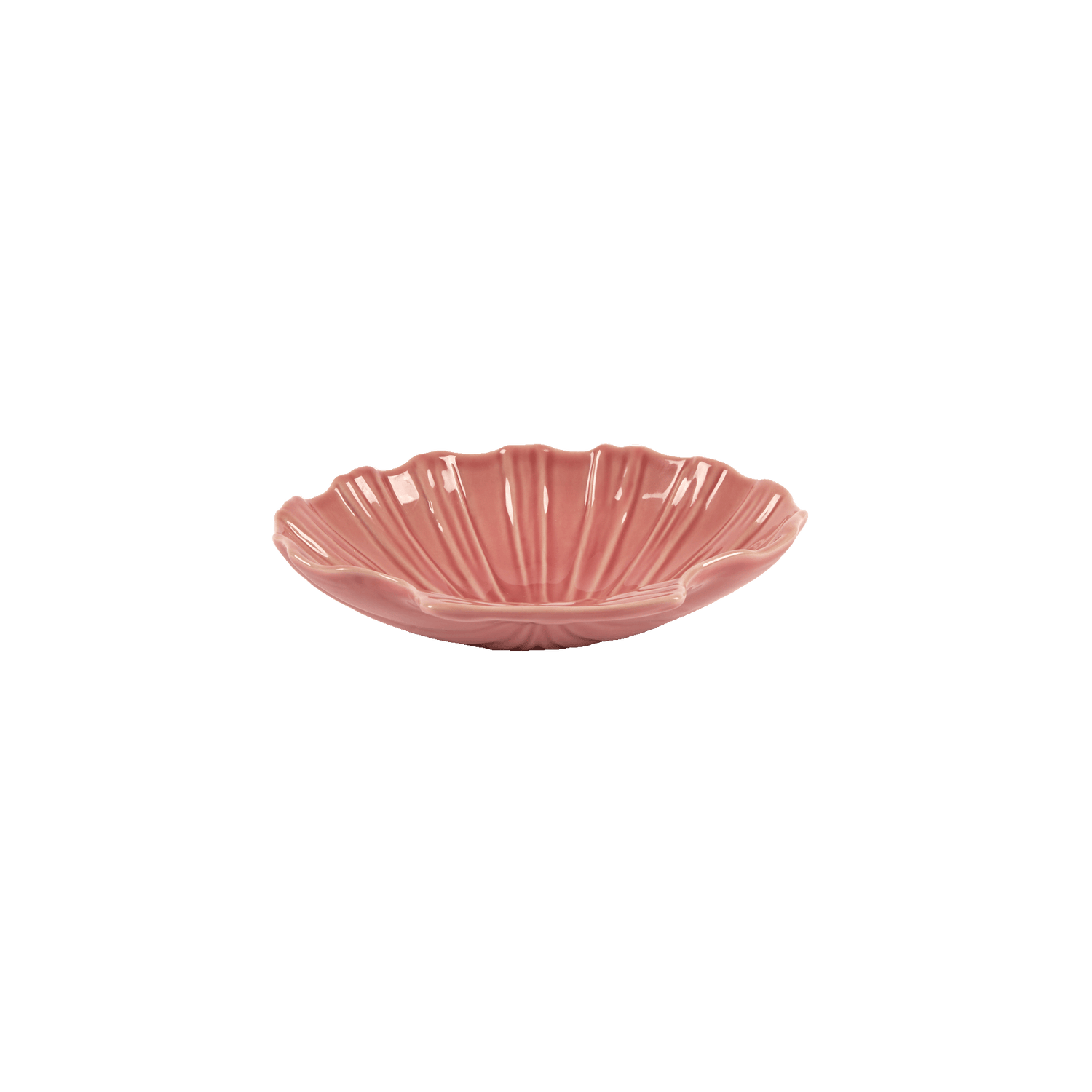 Shell small bowl - Dark pink 20x18 cm