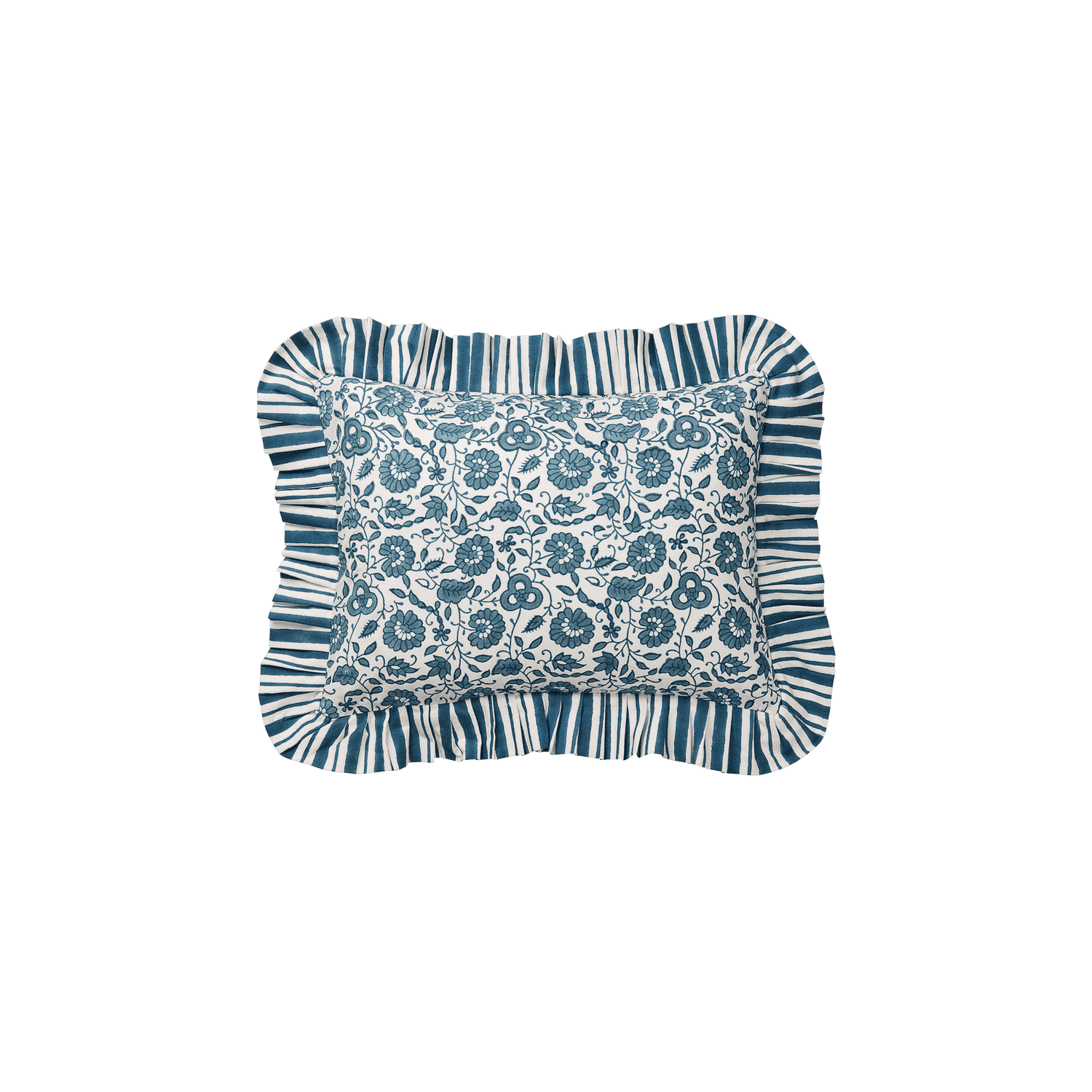 Damson cushion cover - Teal 30x40 cm