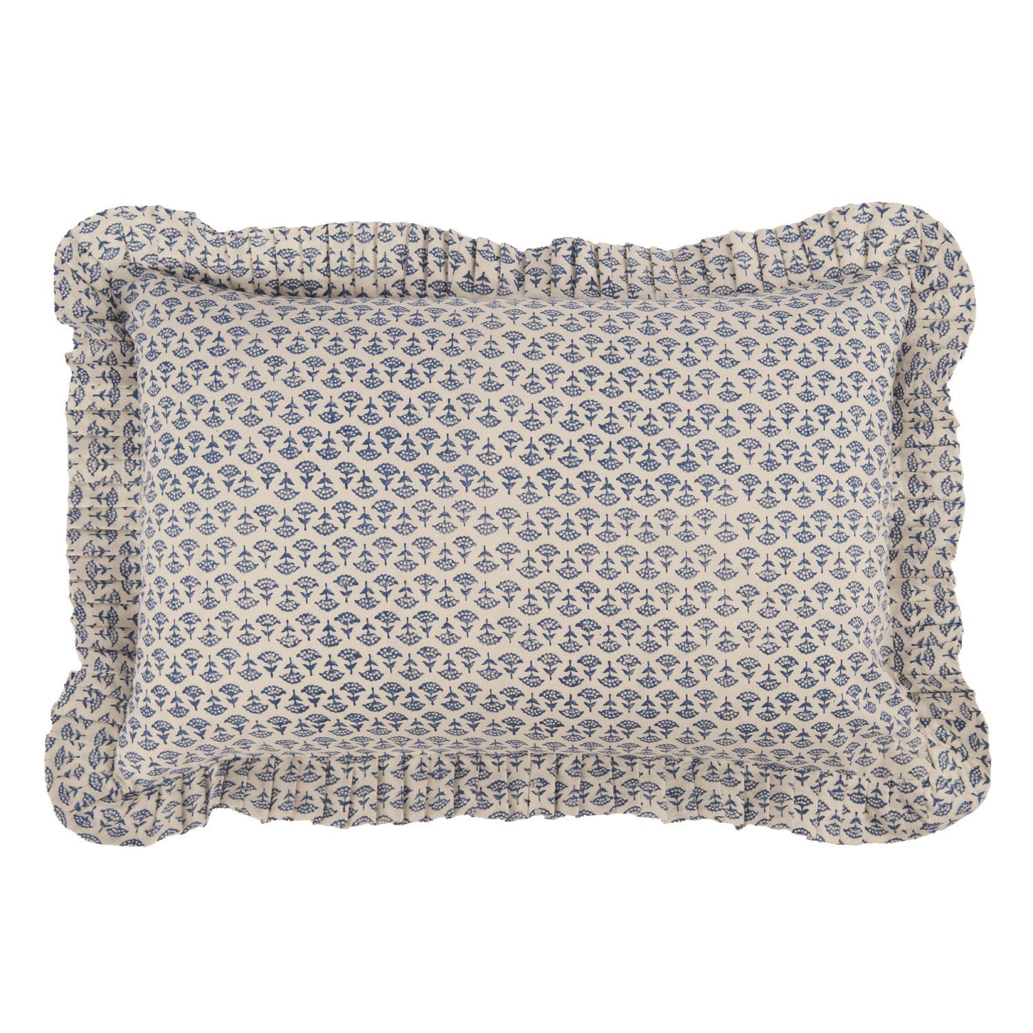 Petal cushion cover - Blue 40x60 cm