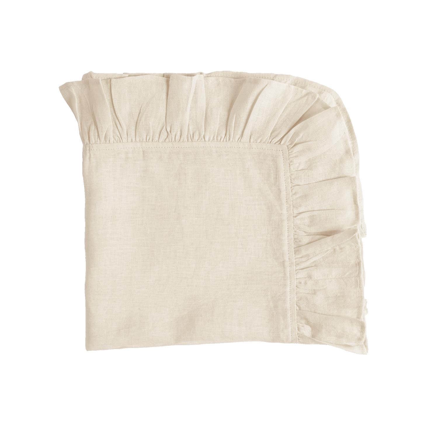 Bell napkin - White 45x45 cm
