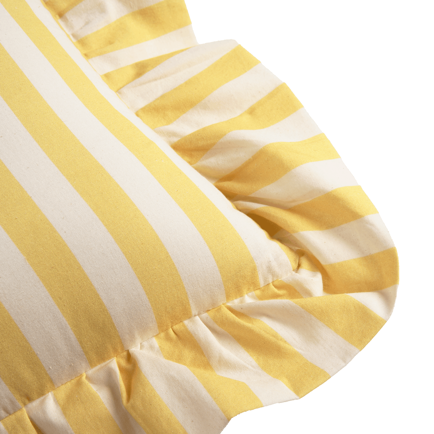 Breton cushion cover - Yellow 40x40 cm